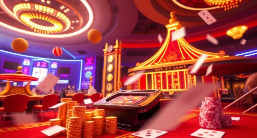 Player account and game selection on CBAJI